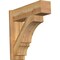 Ekena Millwork Balboa Block Rough Sawn Outlooker, Western Red Cedar, 8"W x 26"D x 26"H OUT08X26X26BOA05RWR - alternate 1